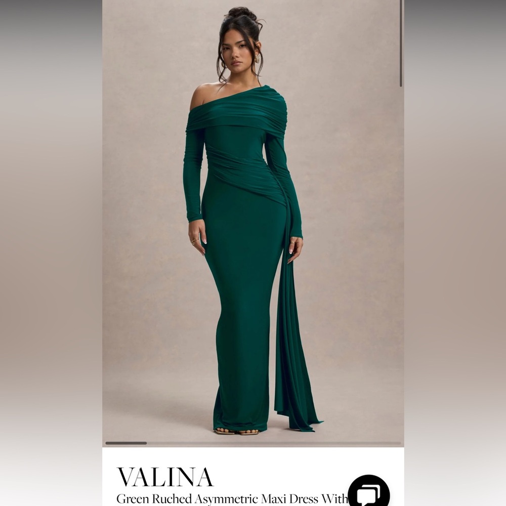 Chic Teal Maxi Dress